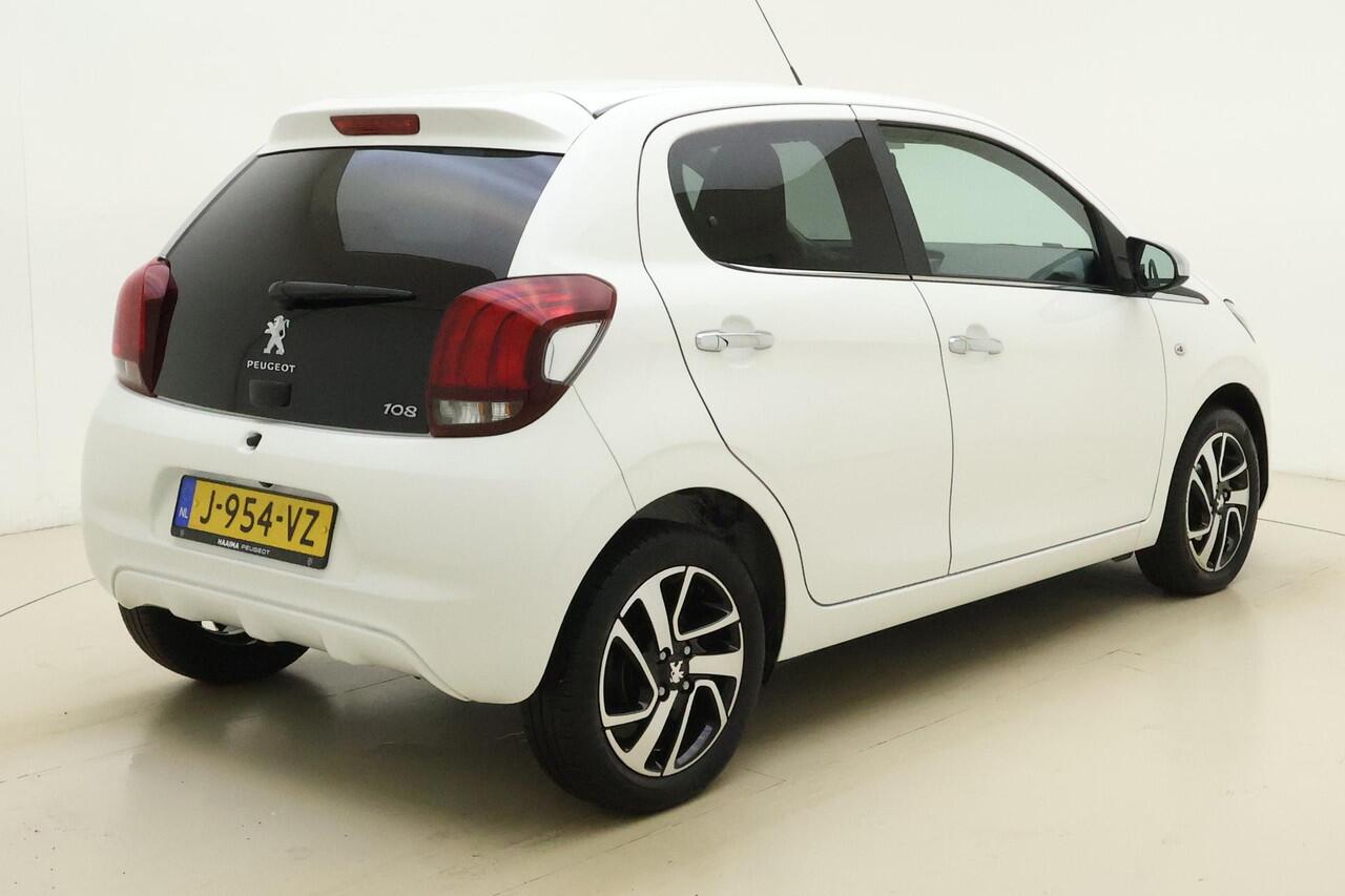 Peugeot 108 1.0 e-VTi Allure | Apple carplay/Android auto | Climate control | Achteruitrijcamera | Lichtmetalen velgen 15'' |