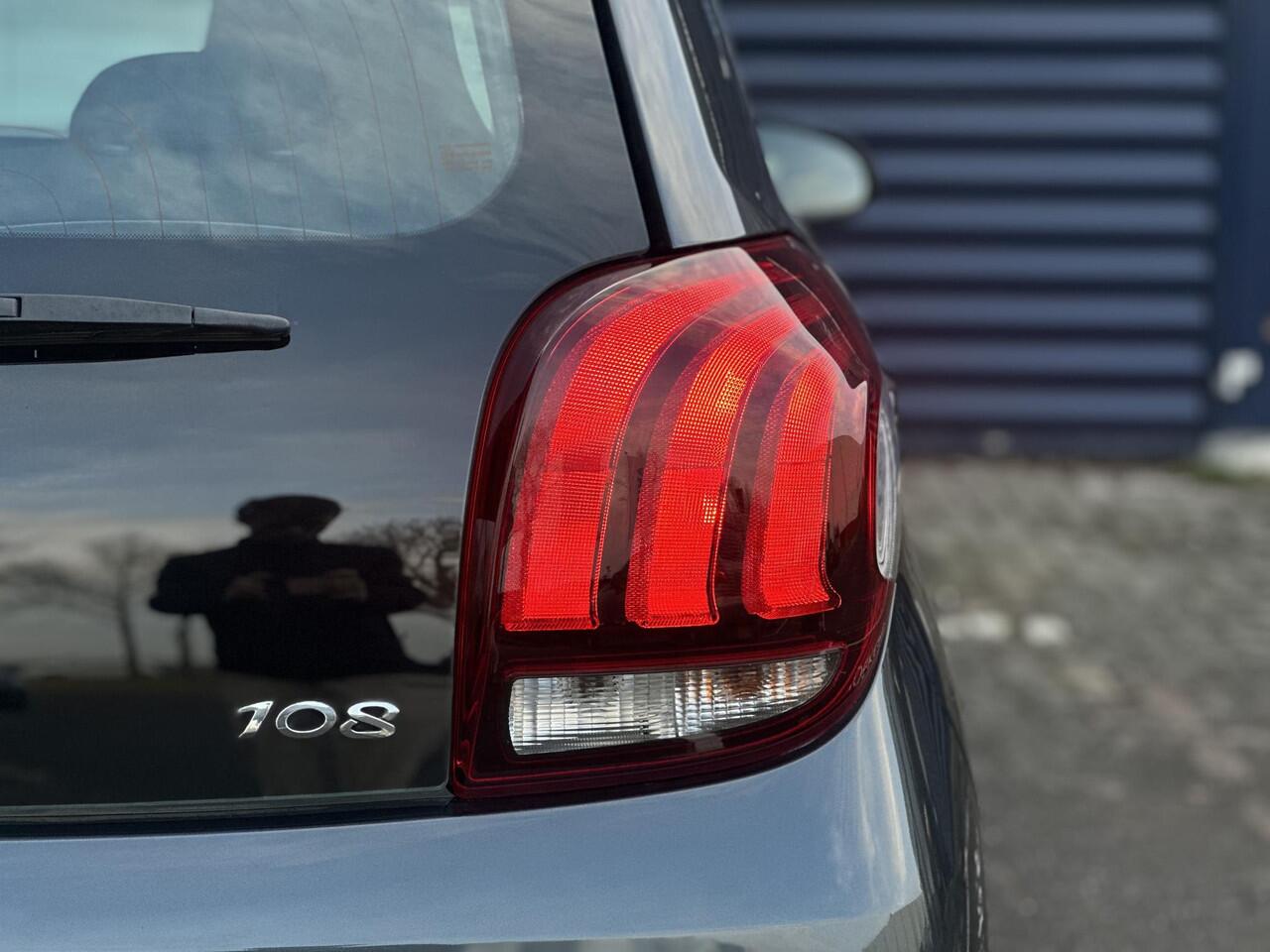 Peugeot 108 1.0 e-VTi Active | 5Deurs | DAB+ | Elektrische ramen | Bluetooth | Isofix |