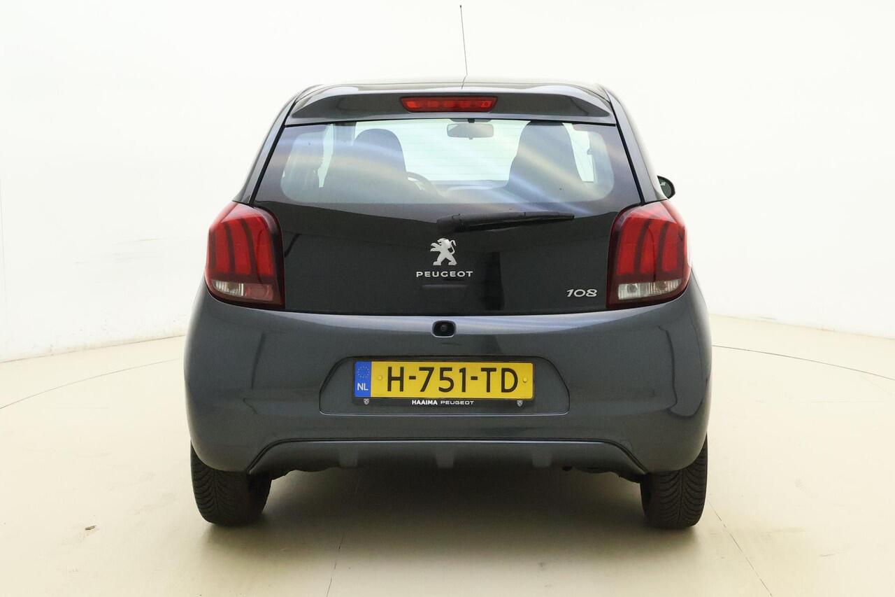 Peugeot 108 1.0 e-VTi Active | 5-Deurs | Airco | DAB+ | Elektrische Ramen Voor | Centrale Deurvergrendeling | Bluetooth | Multifunctioneel Stuurwiel | USB