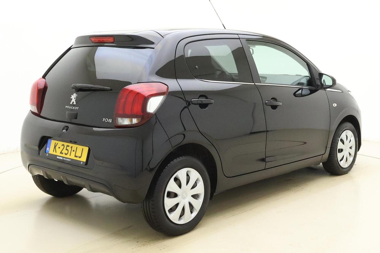 Peugeot 108 1.0 e-VTi Active 72 PK | Handgeschakeld | 5-deurs | Touchscreen | Airco | Getinte ramen | Radio | Bluetooth | AUX | USB | 1e eigenaar | Dealer onderhouden