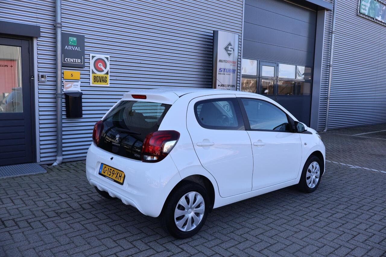 Peugeot 108 1.0 e-VTi Active 1e Eigenaar | Volledig Onderh | NAP | BTW | Airco | Bluetooth | LED | Elek Ramen | Premium Pack | Start/Stop | Hill-Hold