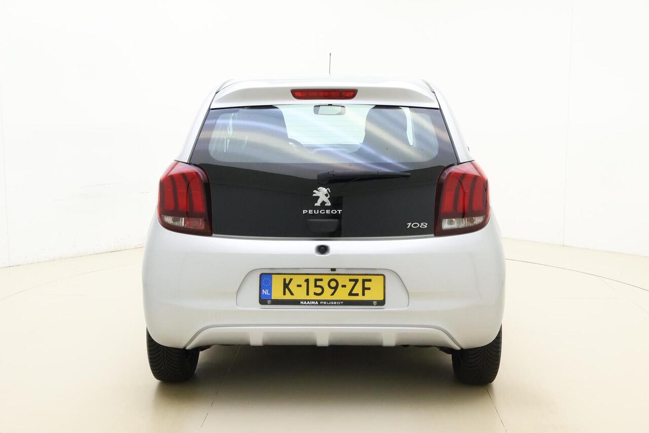 Peugeot 108 1.0 e-VTi Active | AIRCO | 5-Deurs | Achteruit Rijcamera | Apple Carplay & Android Auto | DAB+ | Elektrische Ramen Voor | Multifunctioneel Stuurwiel |