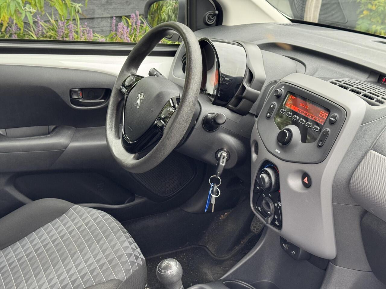 Peugeot 108 Active 1.0 e-VTi 72PK Airco, Bluetooth, Elektrische Ramen, Led Dagrijverlichting, Centrale Deurvergrendeling