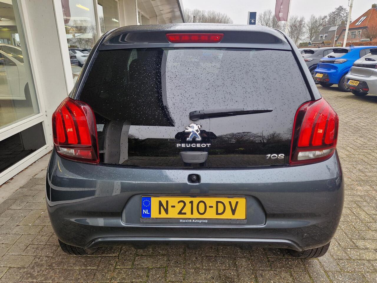 Peugeot 108 1.0 e-VTi Active | Airco | Bluetooth | 5-Deurs | Privacy Glass | Elektrisch Pakket |