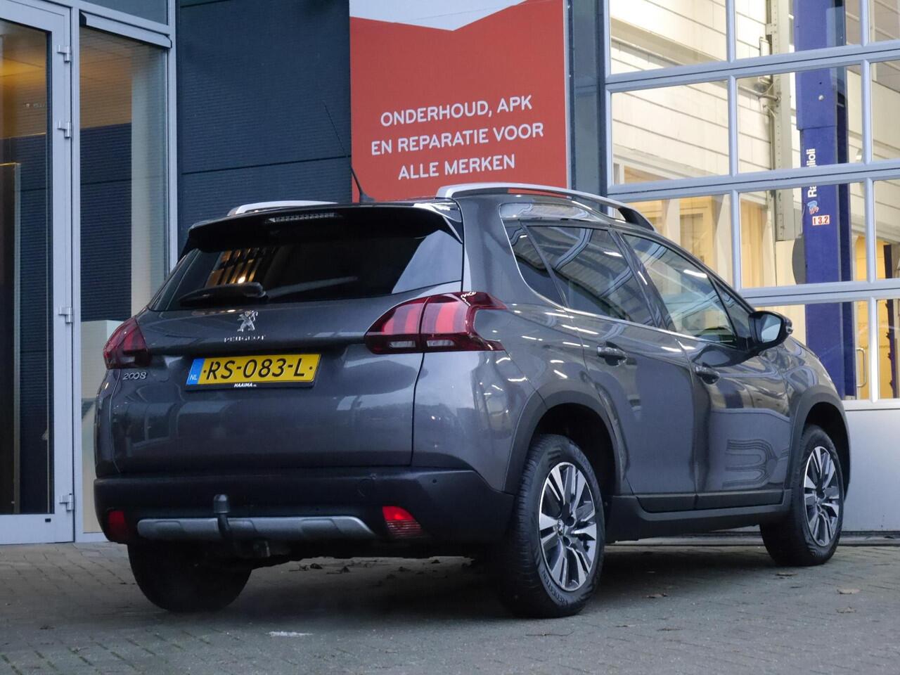 Peugeot 2008 1.2 PureTech Allure | Navigatie | Apple carplay & android auto | Trekhaak | Climate control | Lichtmetalen velgen | Dab radio | Cruise control | Extra getint glas | Grip control