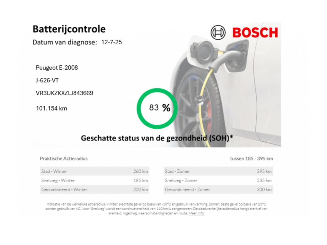 Peugeot 2008 EV Allure 50 kWh - Digital Cockpit, Carplay, Half Leer, Camera, SOH 83%