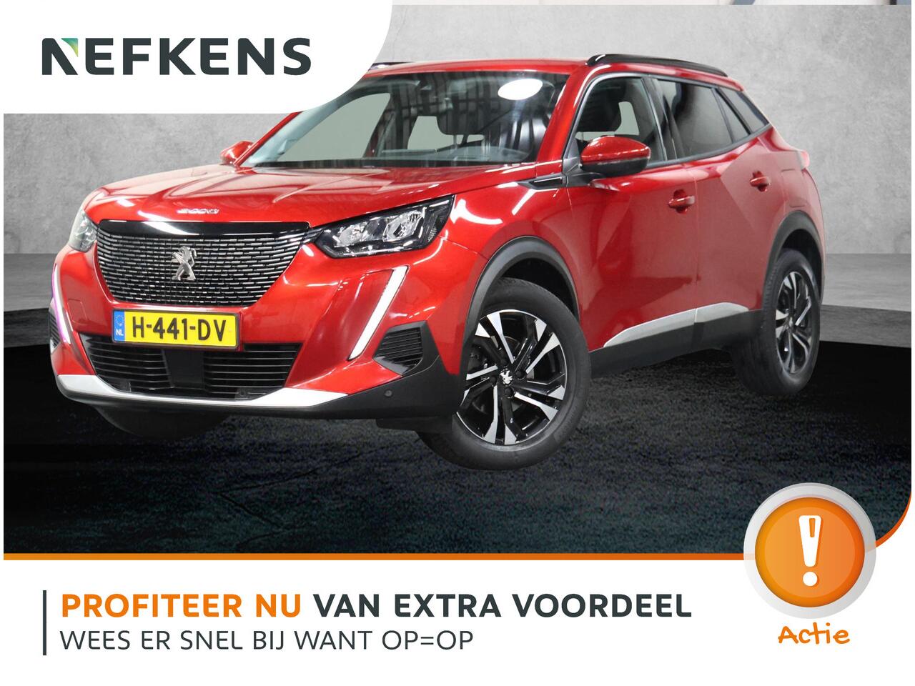 Peugeot 2008 1.2 130PK Allure | AppleCarPlay/AndroidAuto | Armsteun | Climate Control | Adaptive Cruise Control | Camera | FULL LED | Navigatie | LMV | Parkeersensoren | Privacy Glass | Isofix |