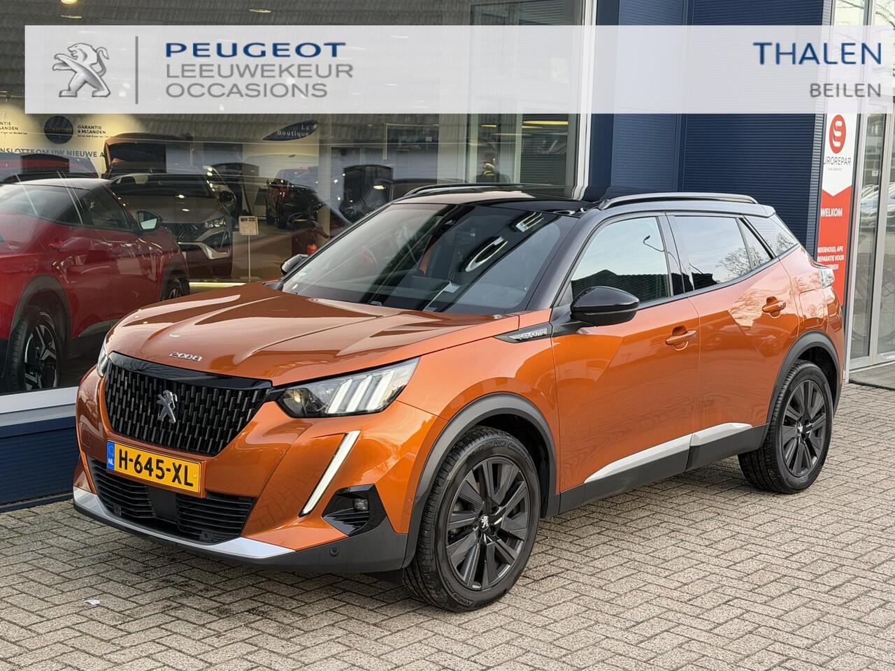Peugeot 2008 1.2 Turbo 130 PK GT-Line | Panorama Schuif-Kanteldak | Navigatie via Telefoon | Stoelverwarming | Cruise Control | Full LED Verlichting | Keyless Start | 18" Lichtmetalen Velgen EVISSA | Climate Control | Camera | Parkeersensoren |