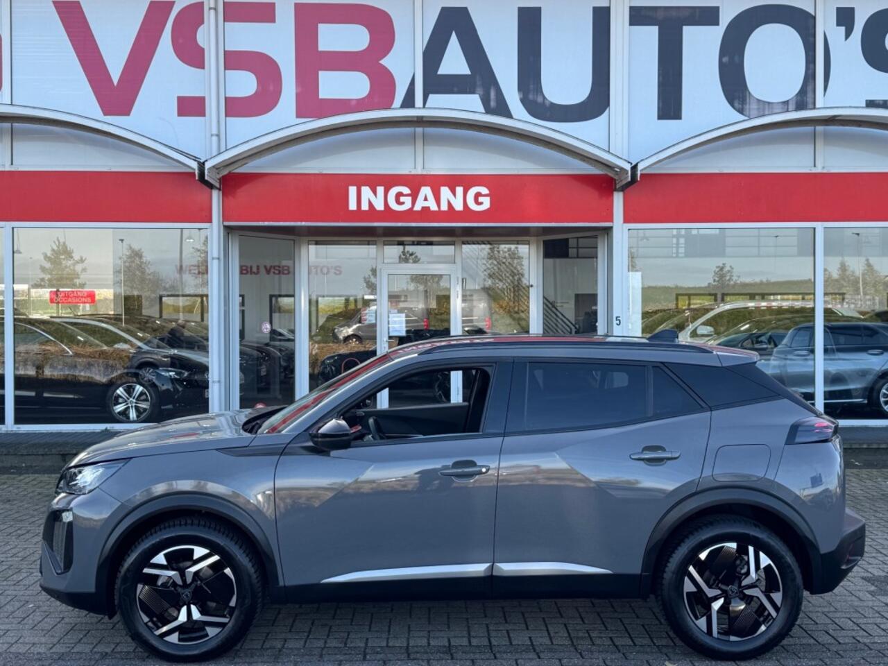 Peugeot 2008 1.2 PURETECH AUT. FACELIFT NARDO-GREY NAVI CAMERA CARPLAY AIRCO LMV PDC