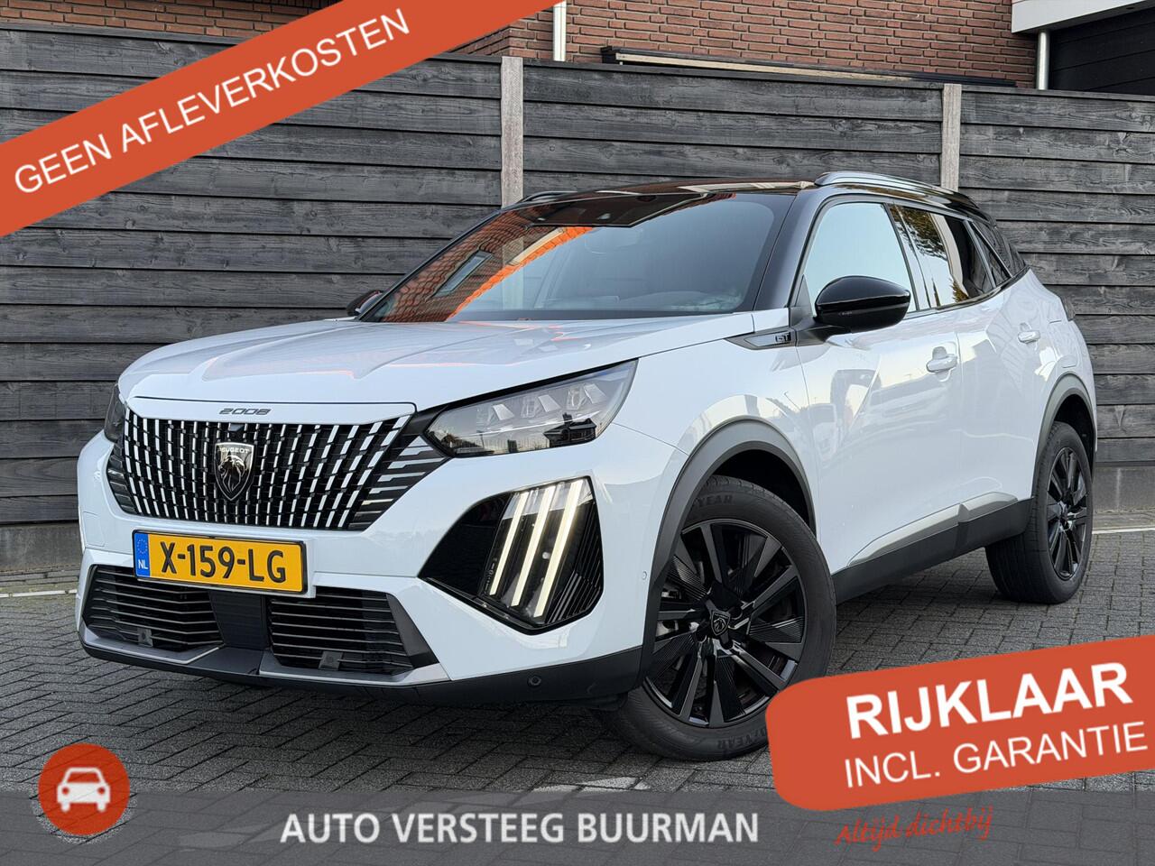 Peugeot 2008 GT 1.2 PureTech 130PK EAT8 Automaat Navigatie, Rondomzichtcamera, Keyless, Parkeersensoren, Apple Carplay, Android Auto