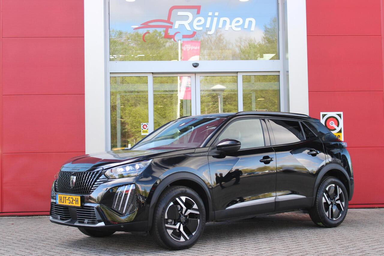 Peugeot 2008 1.2 130PK AUTOMAAT GT PACK | ELEKTRISCH BEDIENBARE BESTUURDERSSTOEL | NAVIGATIE | FULL LED KOPLAMPEN | DRAADLOZE APPLE CARPLAY/ANDROID AUTO | ADAPTIVE CRUISE CONTROL | CAMERA VOOR + ACHTER | CLIMATE CONTROL | LICHTMETALEN VELGEN 17" | KEYLESS ENTRY/START 