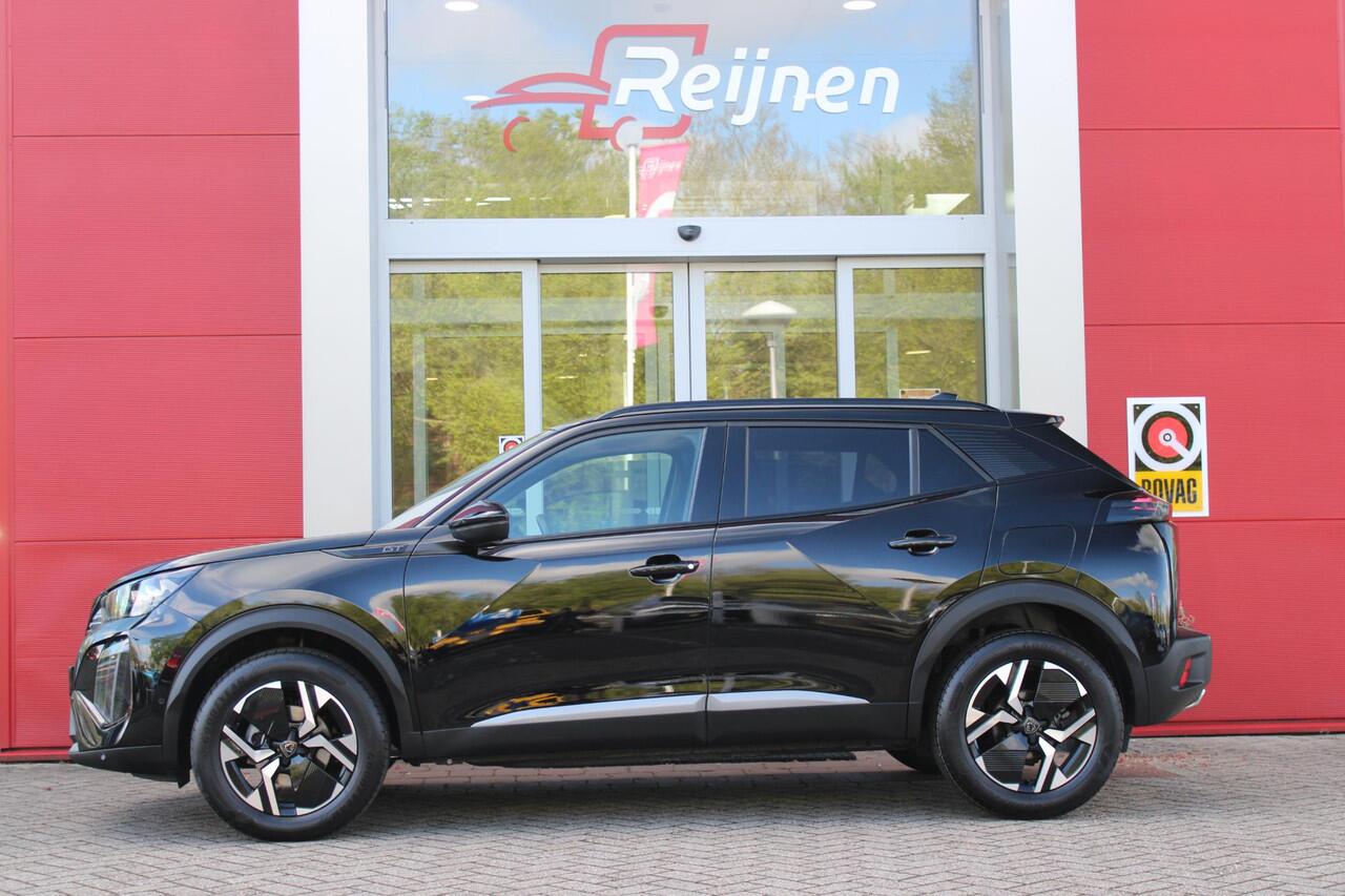 Peugeot 2008 1.2 130PK AUTOMAAT GT PACK | ELEKTRISCH BEDIENBARE BESTUURDERSSTOEL | NAVIGATIE | FULL LED KOPLAMPEN | DRAADLOZE APPLE CARPLAY/ANDROID AUTO | ADAPTIVE CRUISE CONTROL | CAMERA VOOR + ACHTER | CLIMATE CONTROL | LICHTMETALEN VELGEN 17" | KEYLESS ENTRY/START 