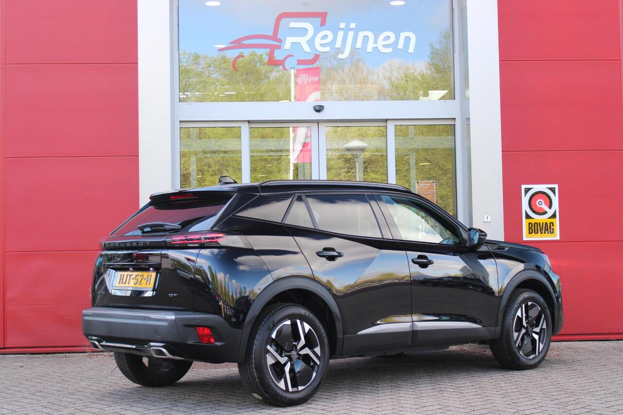 Peugeot 2008 1.2 130PK AUTOMAAT GT PACK | ELEKTRISCH BEDIENBARE BESTUURDERSSTOEL | NAVIGATIE | FULL LED KOPLAMPEN | DRAADLOZE APPLE CARPLAY/ANDROID AUTO | ADAPTIVE CRUISE CONTROL | CAMERA VOOR + ACHTER | CLIMATE CONTROL | LICHTMETALEN VELGEN 17" | KEYLESS ENTRY/START 