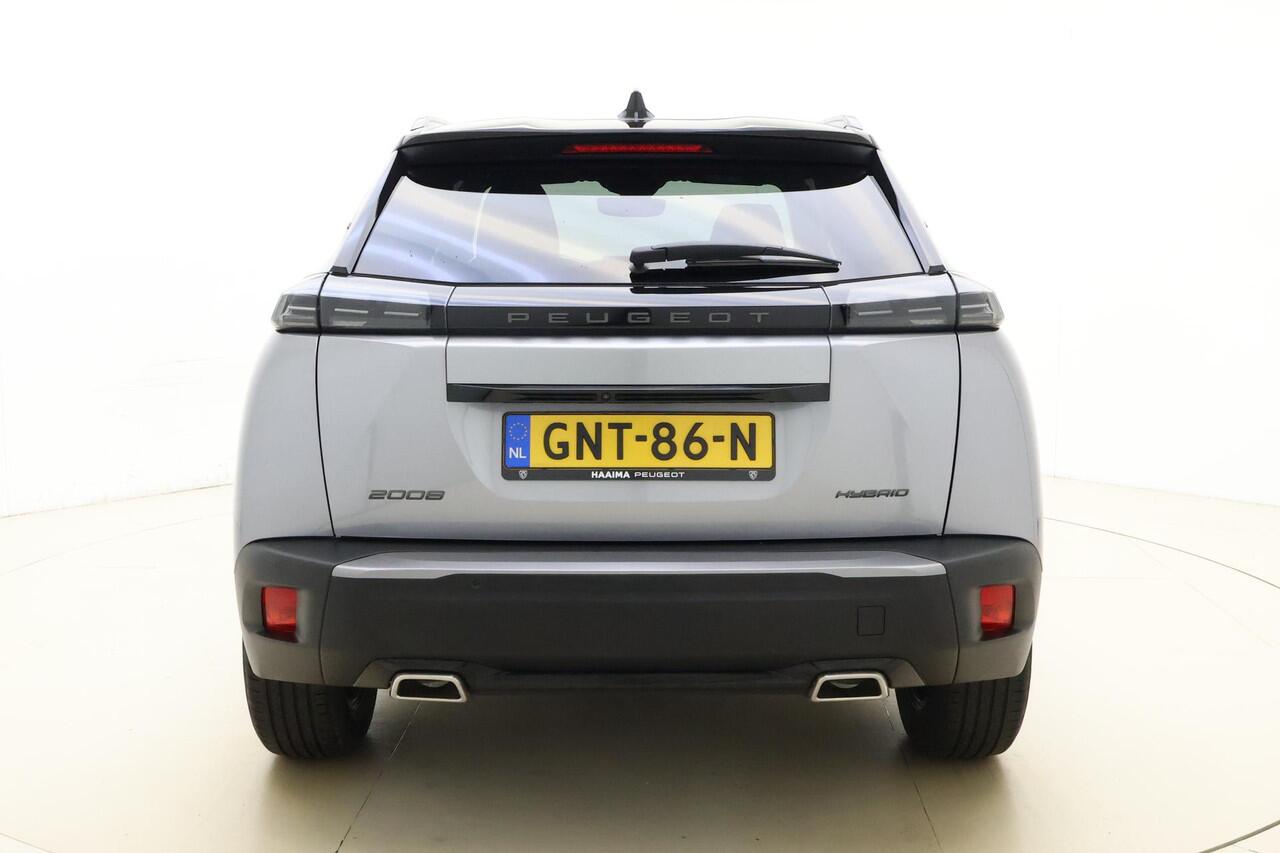 Peugeot 2008 1.2 Hybrid 136 GT Automaat | Navigatie | Climate Control | Lichtmetalen Velgen | Cruise Control Adaptief | Keyless Entry & Start | Zwart Dak | Mirror Screen