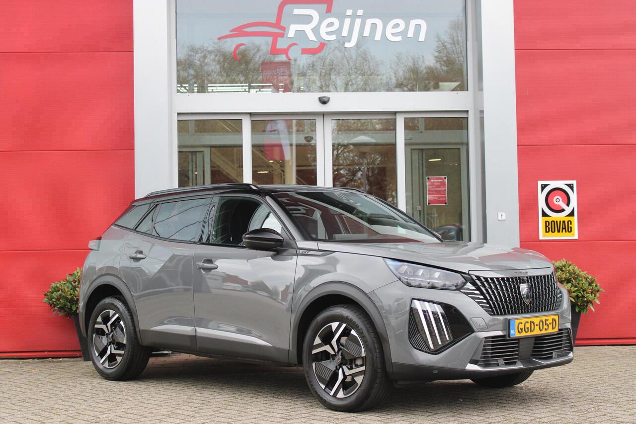Peugeot 2008 1.2 130PK AUTOMAAT GT PACK | ALCANTARA/LEDEREN BEKLEDING | ELEKTRISCH BEDIENBARE BESTUURDERSSTOEL | STOEL VERWARMING | MASSAGE STOELEN | NAVIGATIE | FULL LED KOPLAMPEN | DRAADLOZE APPLE CARPLAY/ANDROID AUTO | ADAPTIVE CRUISE CONTROL | CAMERA VOOR + ACHTER