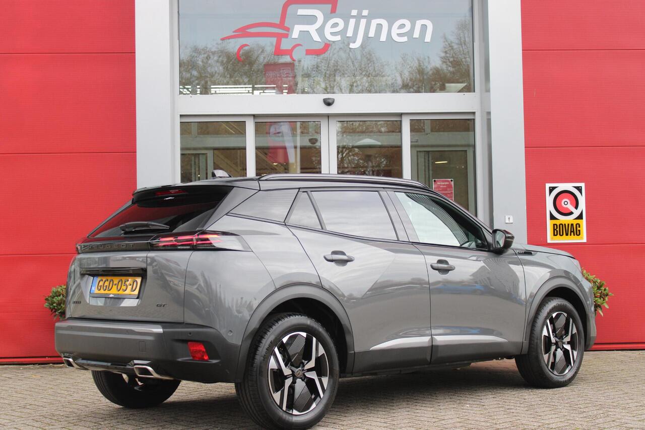 Peugeot 2008 1.2 130PK AUTOMAAT GT PACK | ALCANTARA/LEDEREN BEKLEDING | ELEKTRISCH BEDIENBARE BESTUURDERSSTOEL | STOEL VERWARMING | MASSAGE STOELEN | NAVIGATIE | FULL LED KOPLAMPEN | DRAADLOZE APPLE CARPLAY/ANDROID AUTO | ADAPTIVE CRUISE CONTROL | CAMERA VOOR + ACHTER