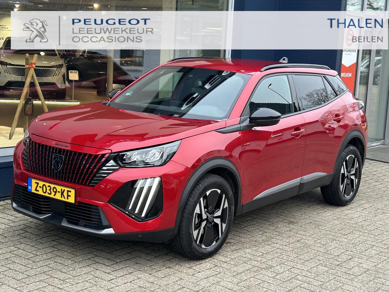 Peugeot 2008 1.2 Turbo 100 PK Allure | Trekhaak 1200 KG | Navigatie | LED Verlichting | Parkeercamera | Parkeersensoren | Digitaal Dashboard | Cruise Control | Climate Control | Half Lederen stoelen | Lichtmetalen Velgen 17 inch |