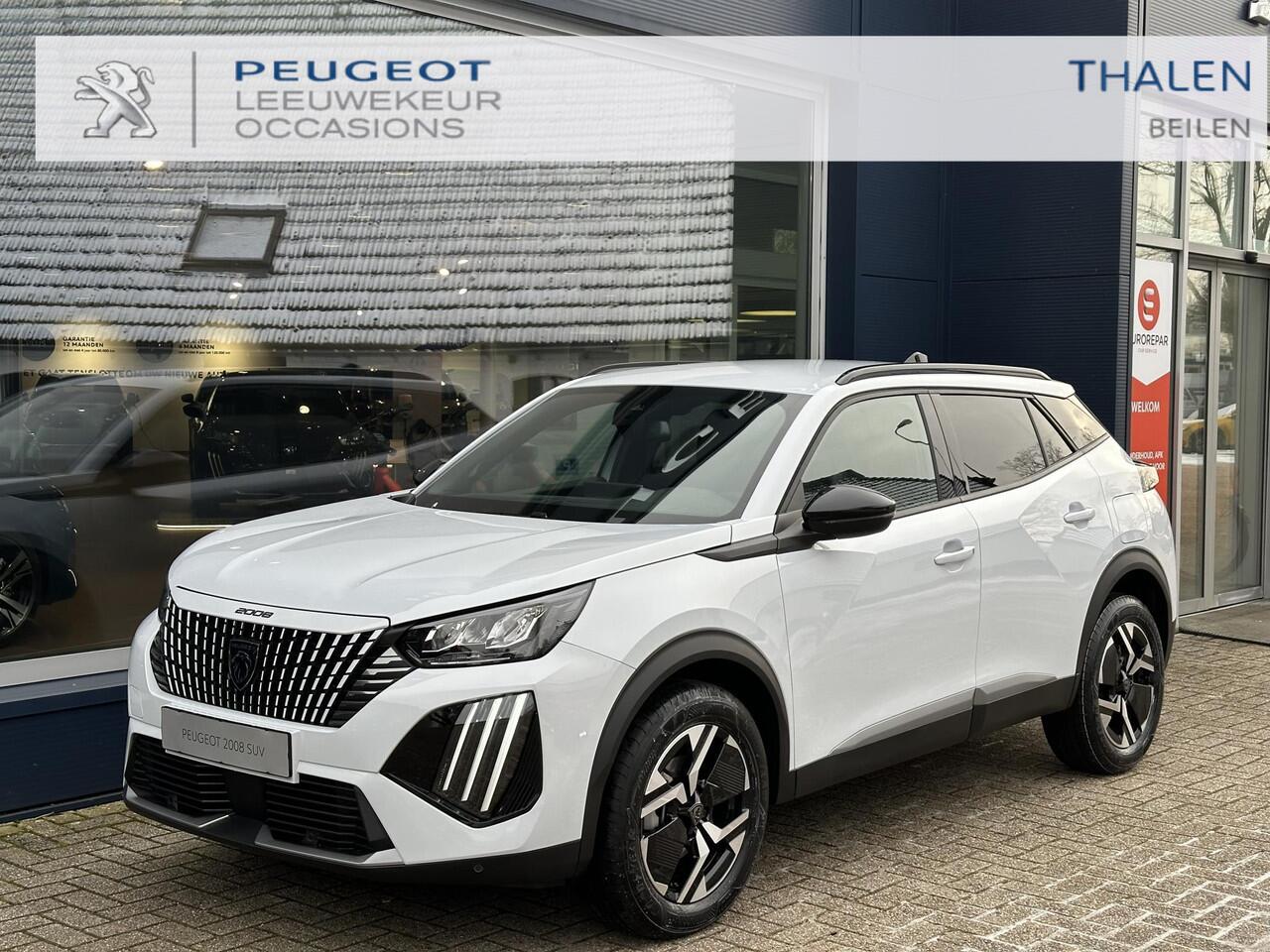 Peugeot 2008 1.2 Turbo 100 PK Allure | Lage km stand 7800 | Navigatie draadloos via carplay | Stoelverwarming | 360 Graden Camera | Dode Hoek Detectie | Climate Control | LED Verlichting | Cruise Control | 17" Lichtmetalen Velgen | Hoge Zitpositie | Half Lederen Bekle