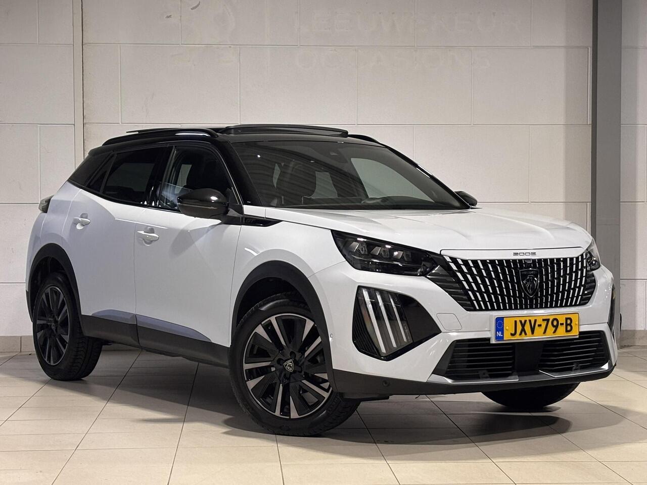 Peugeot 2008 GT Pack 1.2 Turbo 130pk EAT8 | SCHUIF/KANTELDAK | ALCANTARA INTERIEUR | 18" LM 'EVISSA' | NAVI | 360° CAMERA | STOELVERW. | DODEHOEKBEW. | DRAADLOZE LADER |