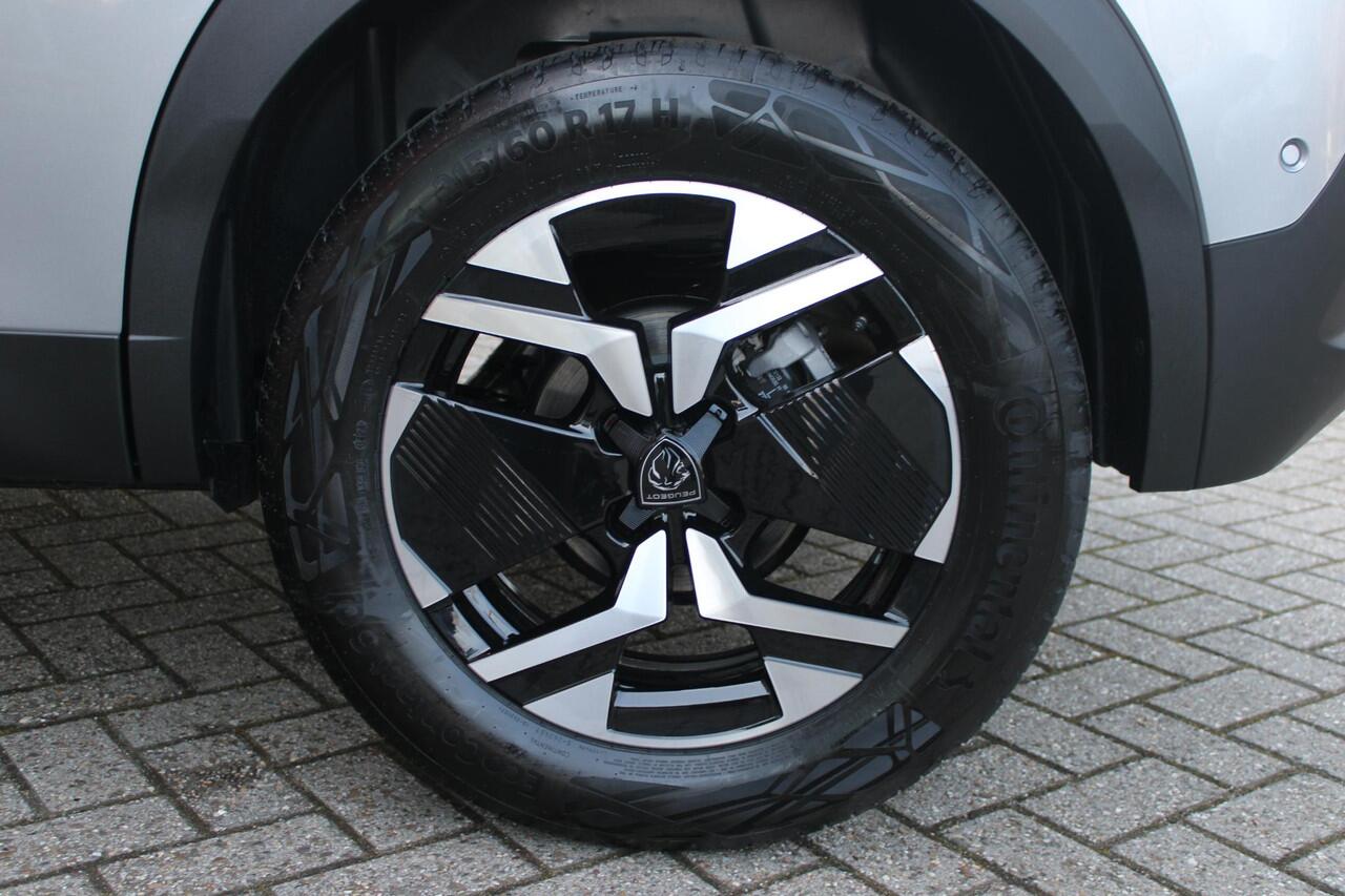 Peugeot 2008 1.2 Hybrid 145PK AUTOMAAT ALLURE | NIEUWE AUTO! | CAMERA VOOR + ACHTER | KEYLESS ENTRY/START | PARKEERSENSOREN VOOR + ACHTER | DODEHOEK DETECTIE | 17" LICHTMETALEN VELGEN | ADAPTIVE CRUISE CONTROL | CLIMATE CONTROL | STOEL VERWARMING | DRAADLOZE APPLE CAR