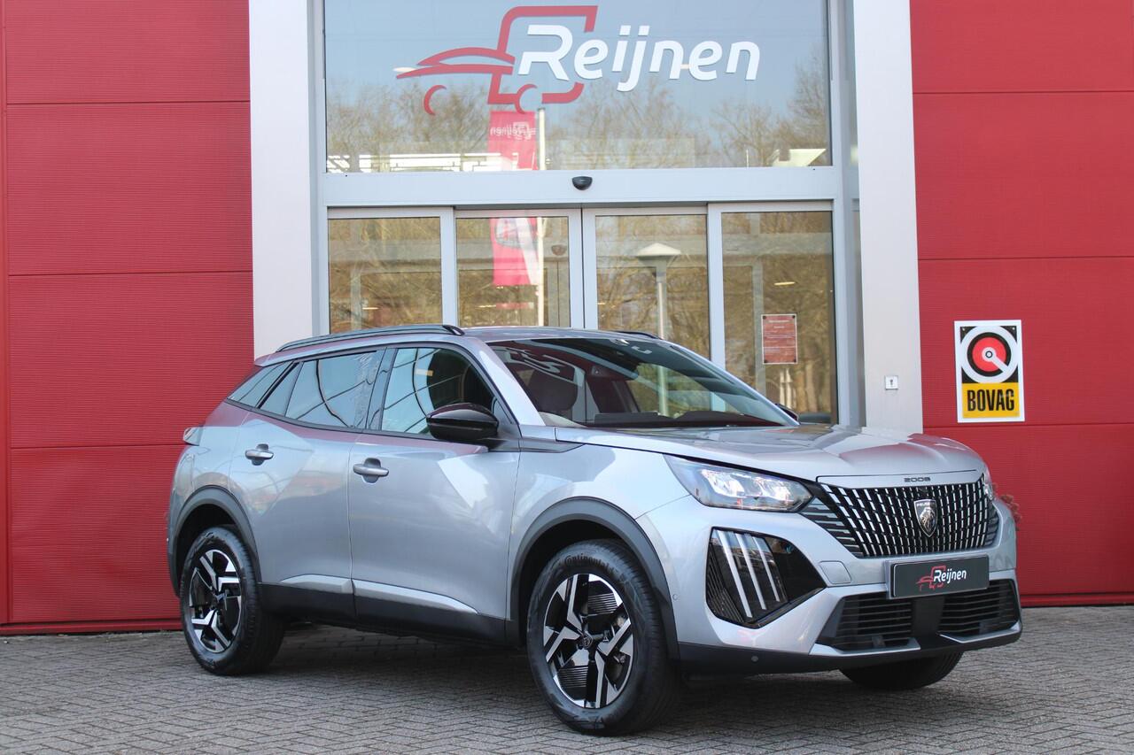 Peugeot 2008 1.2 Hybrid 145PK AUTOMAAT ALLURE | NIEUWE AUTO! | CAMERA VOOR + ACHTER | KEYLESS ENTRY/START | PARKEERSENSOREN VOOR + ACHTER | DODEHOEK DETECTIE | 17" LICHTMETALEN VELGEN | ADAPTIVE CRUISE CONTROL | CLIMATE CONTROL | STOEL VERWARMING | DRAADLOZE APPLE CAR