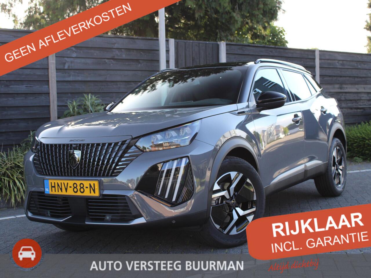 Peugeot 2008 GT 1.2 Hybrid 145PK e-DCS6 Automaat Navigatie, Camera 360, Adaptieve cruise control, Lichtmetalen velgen