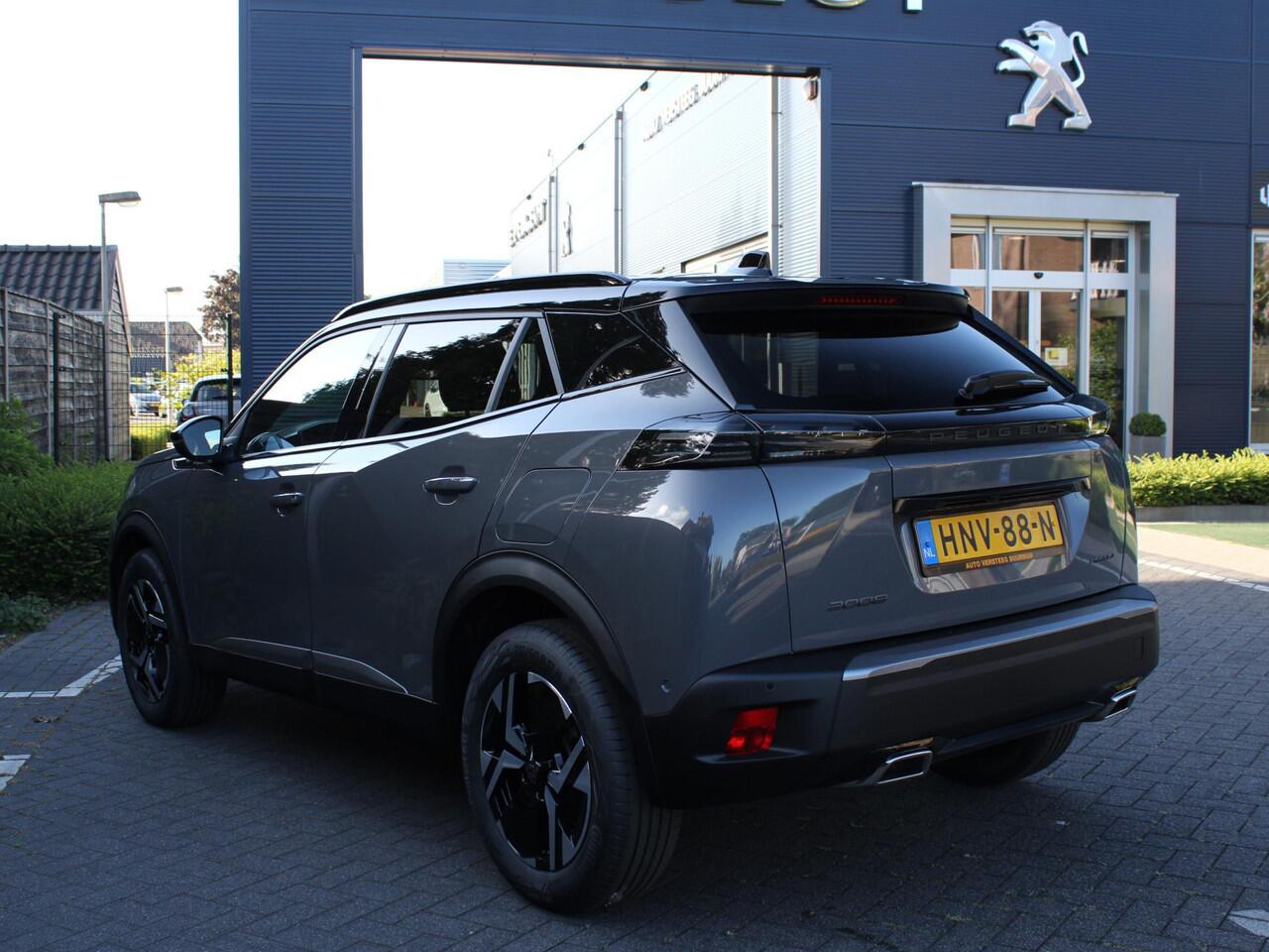 Peugeot 2008 GT 1.2 Hybrid 145PK e-DCS6 Automaat Navigatie, Camera 360, Adaptieve cruise control, Lichtmetalen velgen