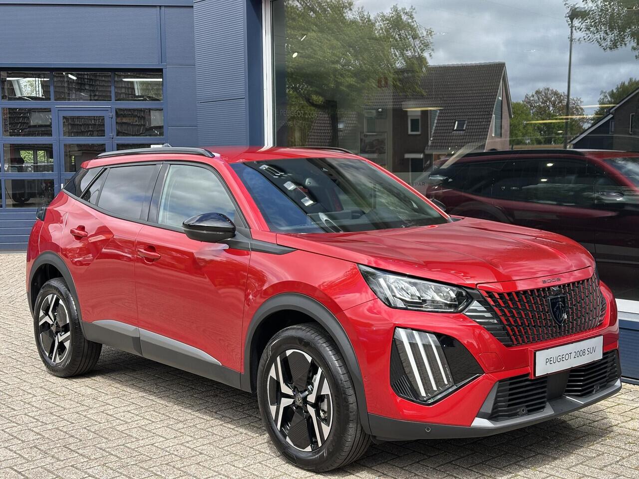 Peugeot 2008 1.2 Hybrid Automaat 145 PK Allure | ¤ 7.000 DEMO VOORDEEL | Hybride Elektrisch rijden met Automaat | Parkeercamera 360 graden | Stoelverwarming | LED Verlichting | Navigatie via Telefoon | 17" Lichtmetalen Velgen | Cruise & Climate Control | Dode Hoek Bew