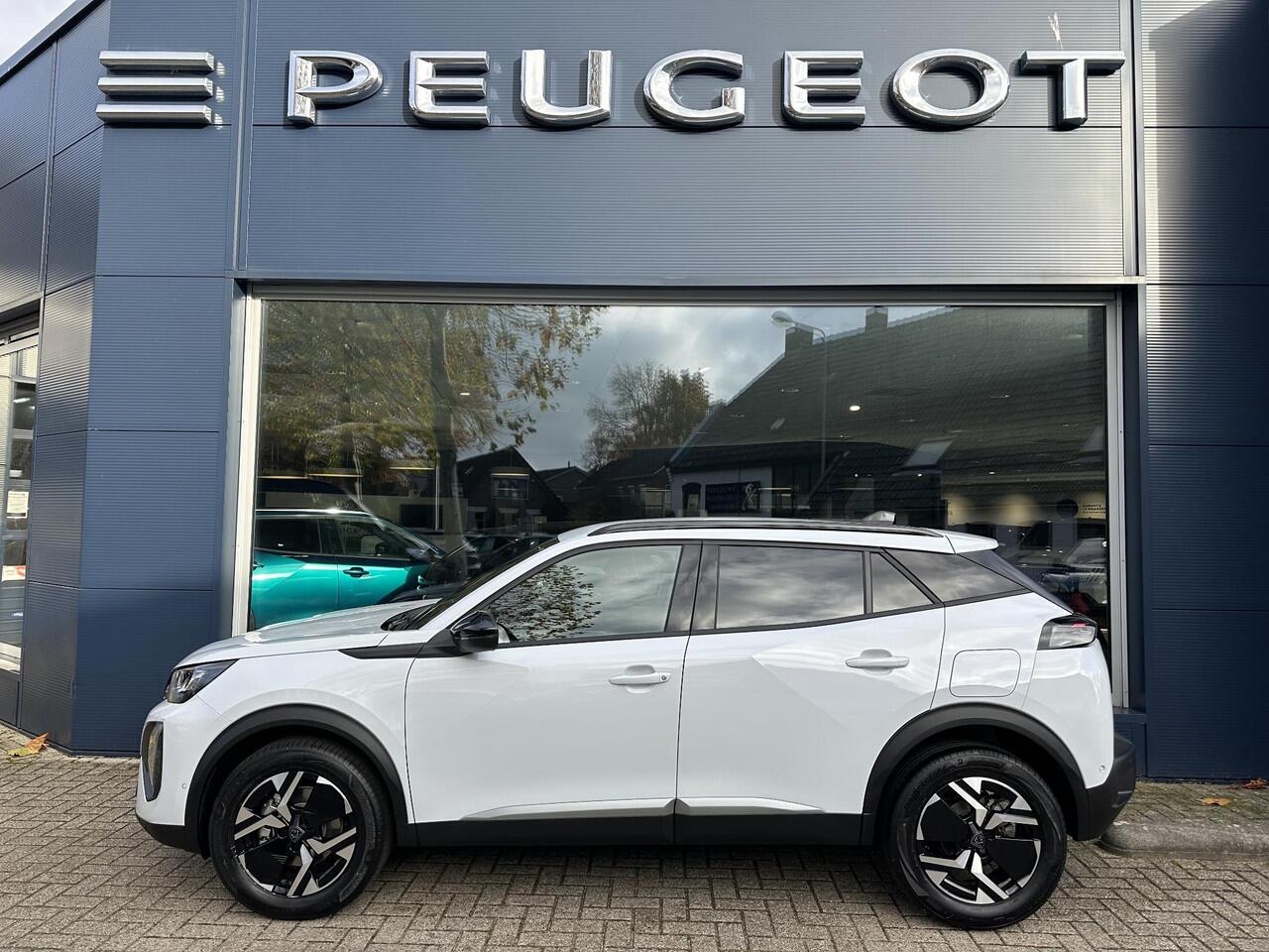 Peugeot 2008 1.2 Hybride Automaat 145 PK Allure | VOORRAAD DEAL met ¤6.000 Korting | Navigatie | Keyless entry | Adaptieve Cruise Control | 360 Graden Camera | Parkeersensoren V+A | Hoge Zitpositie | Dode Hoek Detectie |Hybride Elektrisch rijden met Automaat | Climate