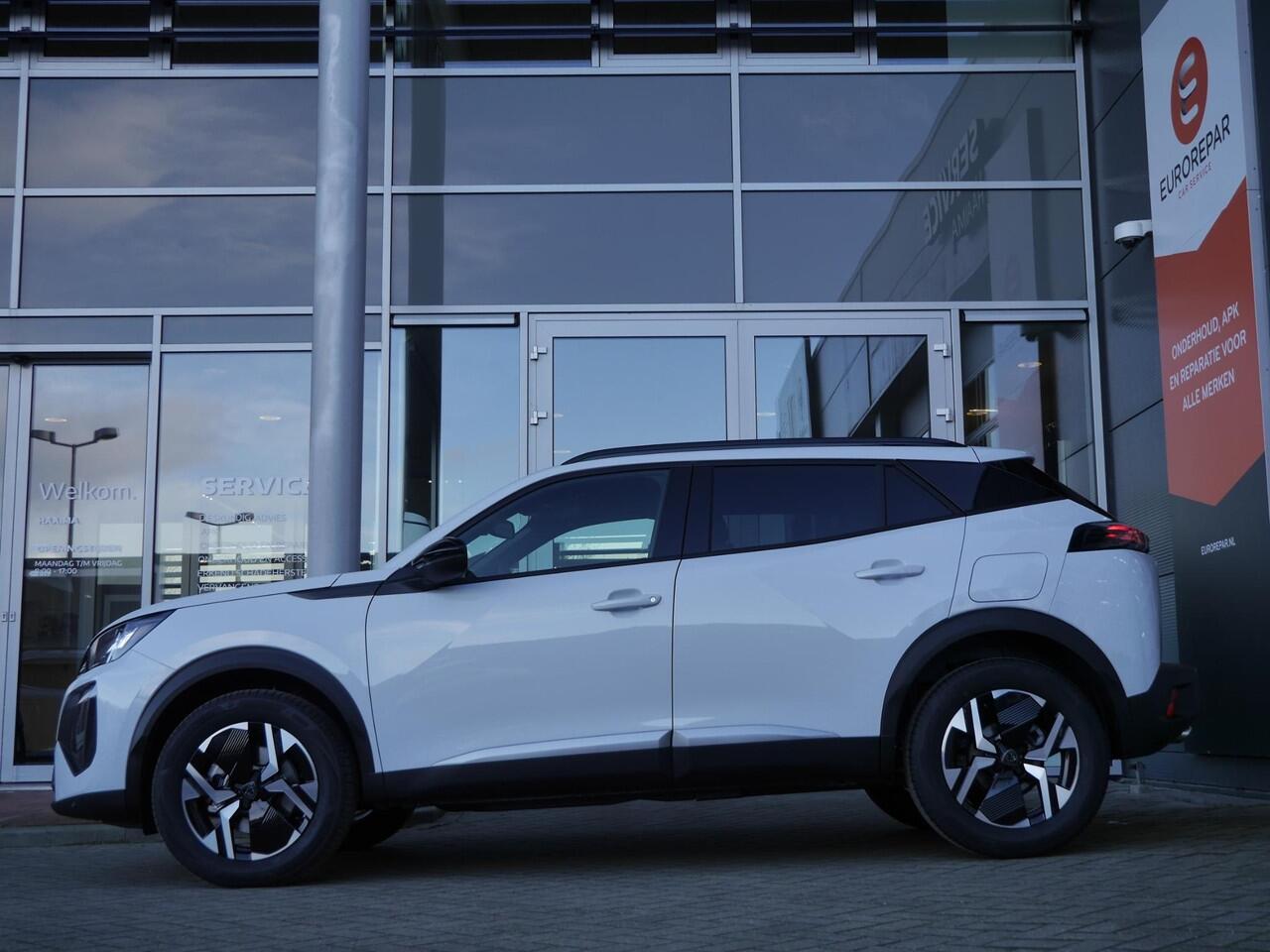 Peugeot 2008 1.2 Hybrid 145 Allure | Automaat | Nieuwe auto | Lichtmetalen velgen | Lichtmetalen velgen | Dakrails | Climate control | Cruise control | Regensensor | Led verlichting