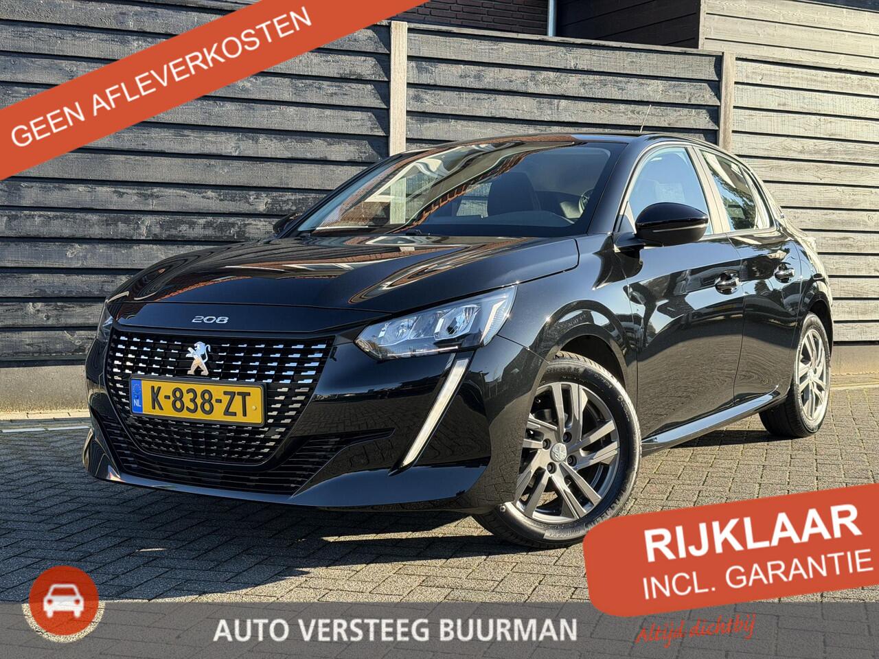 Peugeot 208 Active Pack 1.2 PureTech 75PK Navigatie, Parkeersensoren Achter, Apple Carplay, Android Auto, DAB, LED Koplampen