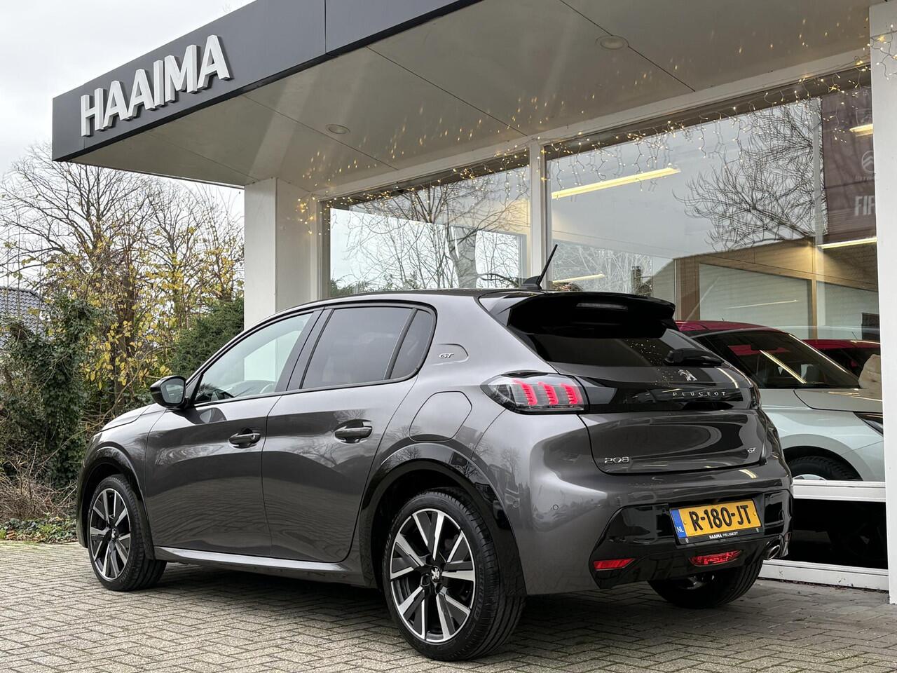 Peugeot 208 1.2T 100pk GT Pack | Full LED | Panoramadak | Dealeronderhouden | Dodehoek detectie | Keyless | Navigatie | Climate Control | Nieuwstaat!