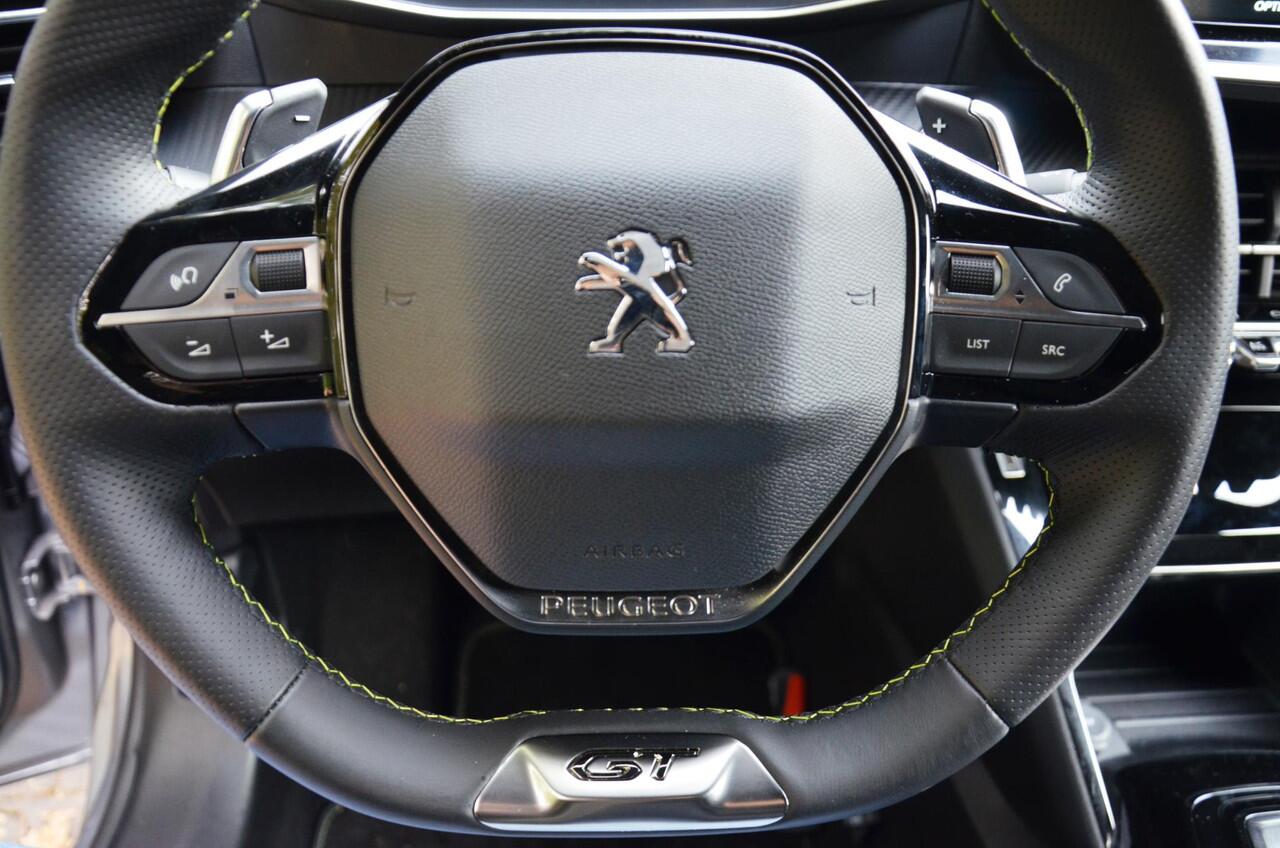 Peugeot 208 1.2 PureTech GT Automaat/Navi/Ecc/Pdc/Apple Carplay/Android Auto/Extra getint glas/Volledig digitaal instrumentenpaneel/Cr-Controle/Led/Lmv