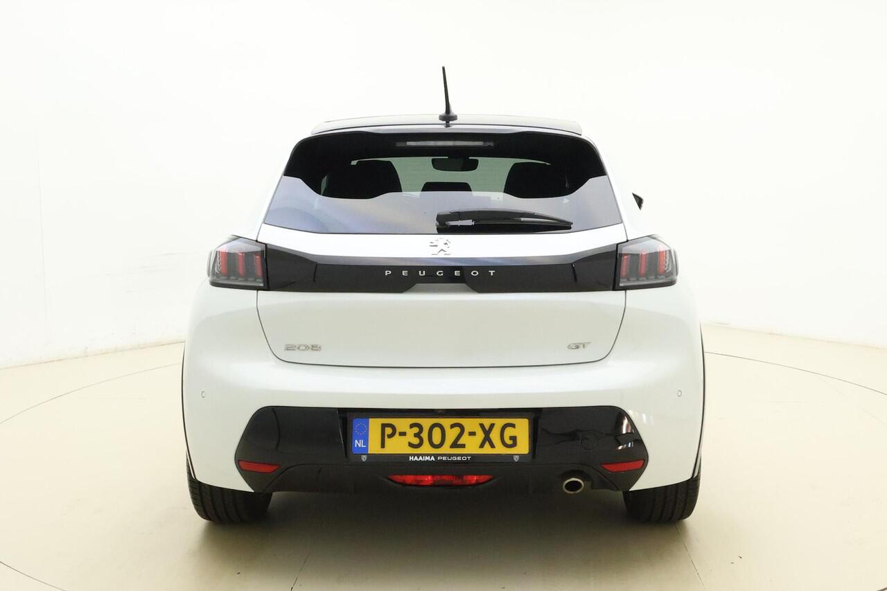 Peugeot 208 1.2 PureTech GT Pack 100 PK | Automaat | Panoramadak | Parkeersensor rondom | Alcantara bekleding | Camera | Mirror Screen | Adaptive Cruise Control | 1e eigenaar