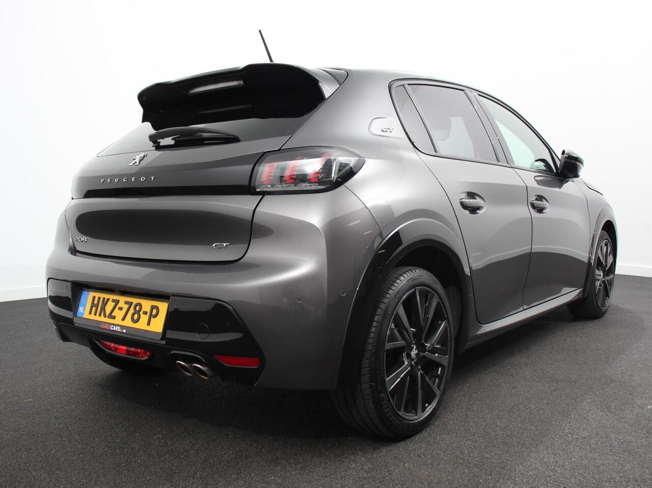 Peugeot 208 1.2 PureTech 100pk Automaat GT-Line | Navigatie | Apple Carplay/Android Auto | Airco | Parkeer sensoren | Cruise Control | Led | Lichtmetalen Velgen