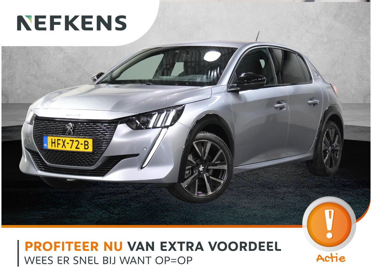 Peugeot 208 1.2 100PK GT | Navigatie | Achteruitrijcamera | Parkeersensoren Voor en Achter | LED Koplampen | Keyless Start | Lederen Stuurwiel | DAB Ontvanger | Climate Control | Cruise Control | 17" Lichtmetalen Velgen | Apple Carplay/Android Auto |