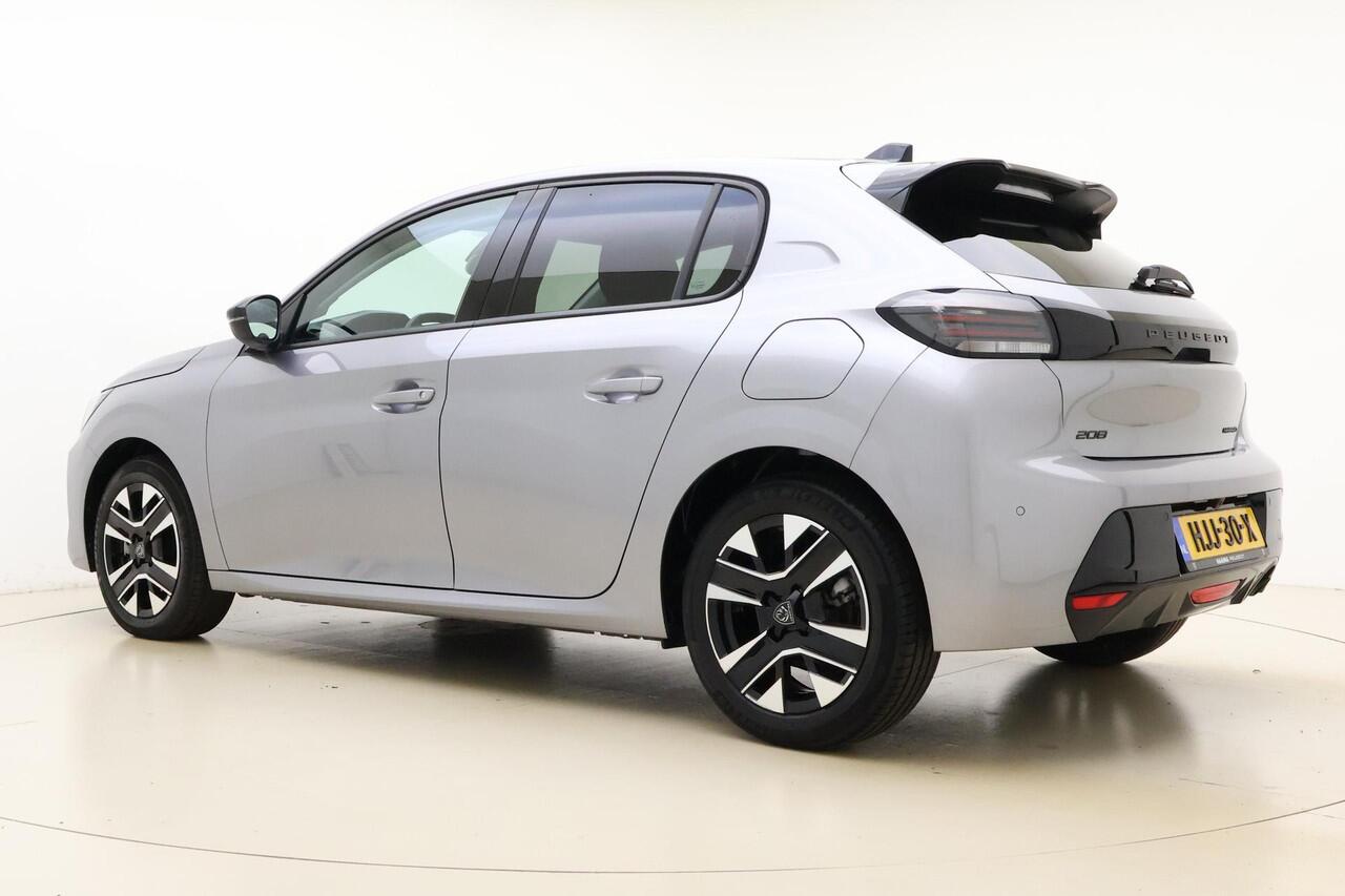 Peugeot 208 Hybrid e-DCS6 Allure 100 PK | Automaat | Licht metalen velgen | Camera | Parkeersensor | Navigatie | DAB+ | Adaptieve cruise control | 1e eigenaar