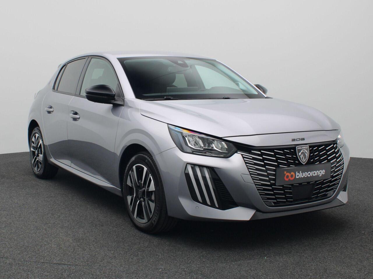 Peugeot 208 1.2 Hybrid 110 e-DCS6 Allure full led, adaptive cruise control, navigatie, achteruitrijcamera, stoelverwarming voor, keyless, 16" lichtmetaal