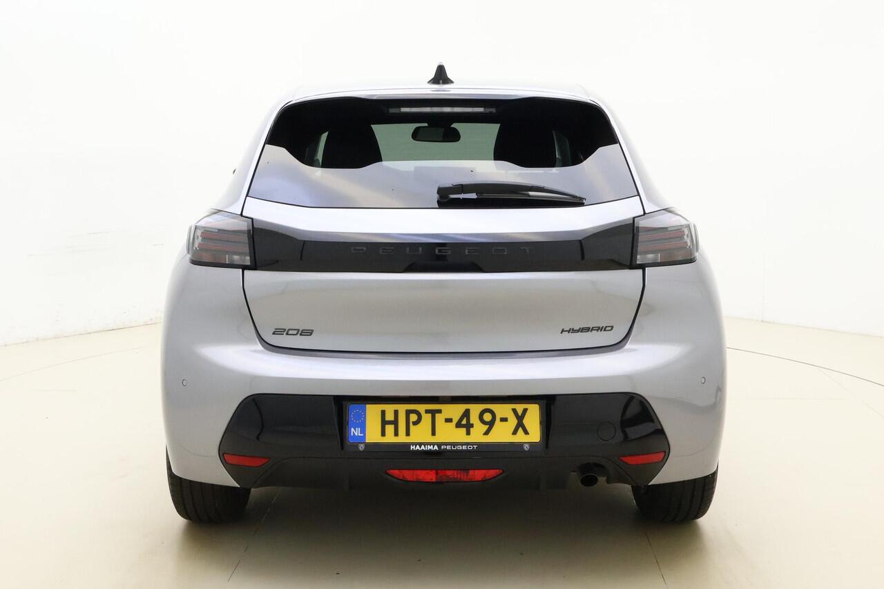 Peugeot 208 Hybrid 100 e-DCS6 Allure | Adaptive Cruise Control | Camera | Full LED | Stoelverwarming | Navigatie | 16'' LM Velgen