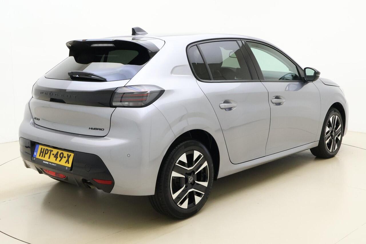 Peugeot 208 Hybrid 100 e-DCS6 Allure | Adaptive Cruise Control | Camera | Full LED | Stoelverwarming | Navigatie | 16'' LM Velgen