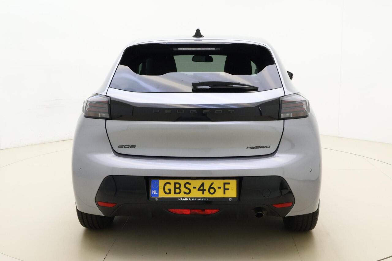 Peugeot 208 Hybrid 100 e-DCS6 Allure | Adaptive Cruise Control | Camera | Full LED | Navigatie | 16'' LM Velgen