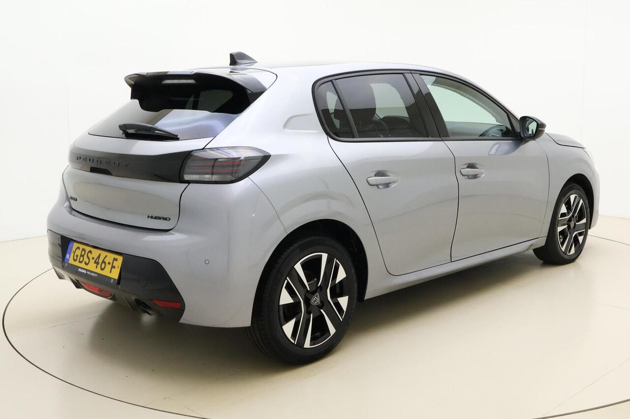 Peugeot 208 Hybrid 100 e-DCS6 Allure | Adaptive Cruise Control | Camera | Full LED | Navigatie | 16'' LM Velgen