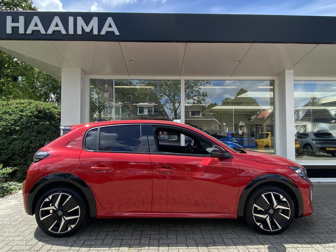 Peugeot 208 1.2 Hybrid 145 e-DCS6 GT | DEMO | Keyless Entry | Full LED | 360 graden camera | Navi | Dodehoek detectie | Apple Carplay/Android Auto