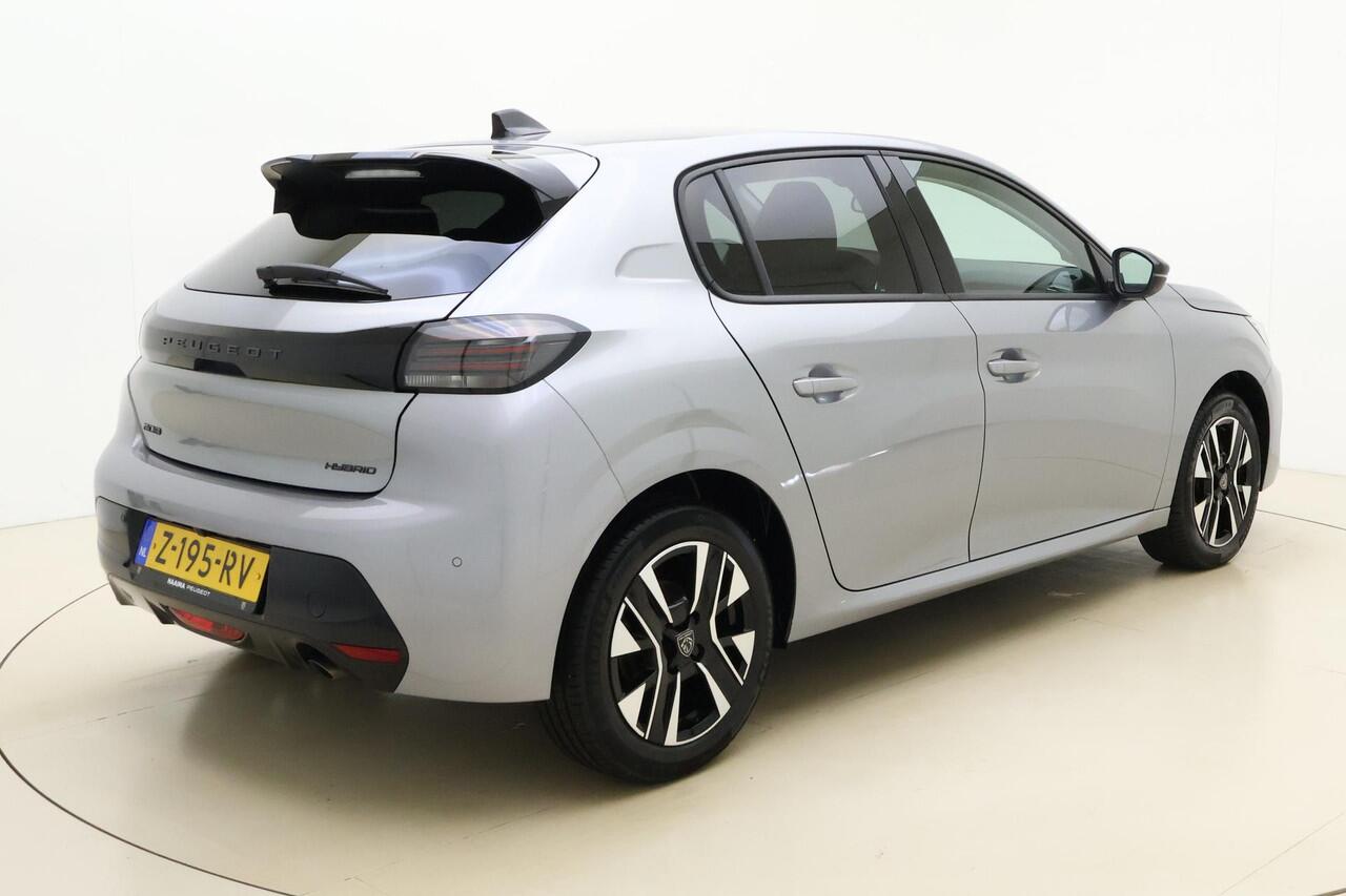 Peugeot 208 Hybrid 100 e-DCS6 Allure | Apple Carplay/Android Auto | Navigatie | Cruise Control Adaptief | Achteruitrijcamera | Parkeersensoren V+A |