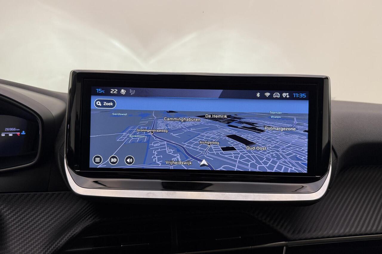 Peugeot 208 Hybrid 100pk Automaat Allure | Achteruitrijcamera | Navigatie | Stoelverwarming | Adaptieve Cruise Control | Luxe uitvoering!