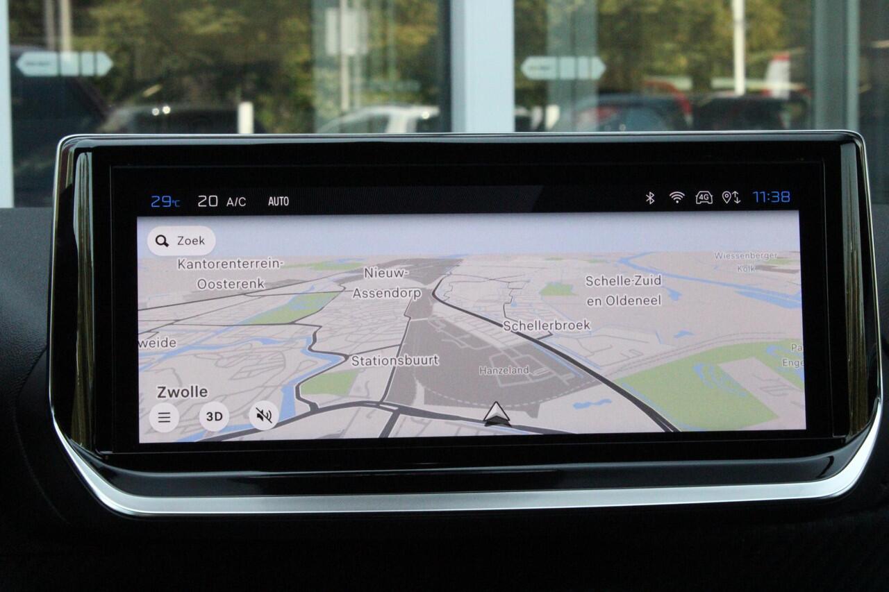 Peugeot 208 1.2 Hybrid 145PK e-DCS6 GT | NAVIGATIE | DRAADLOZE APPLE CARPLAY/ANDROID AUTO | CAMERA VOOR + ACHTER | FULL LED KOPLAMPEN | LICHTMETALEN VELGEN 17" | DODEHOEK DETECTIE | DRAADLOZE TELEFOONLADER | KEYLESS ENTRY/START | DAB+ RADIO | ADAPTIVE CRUISE CONTROL 