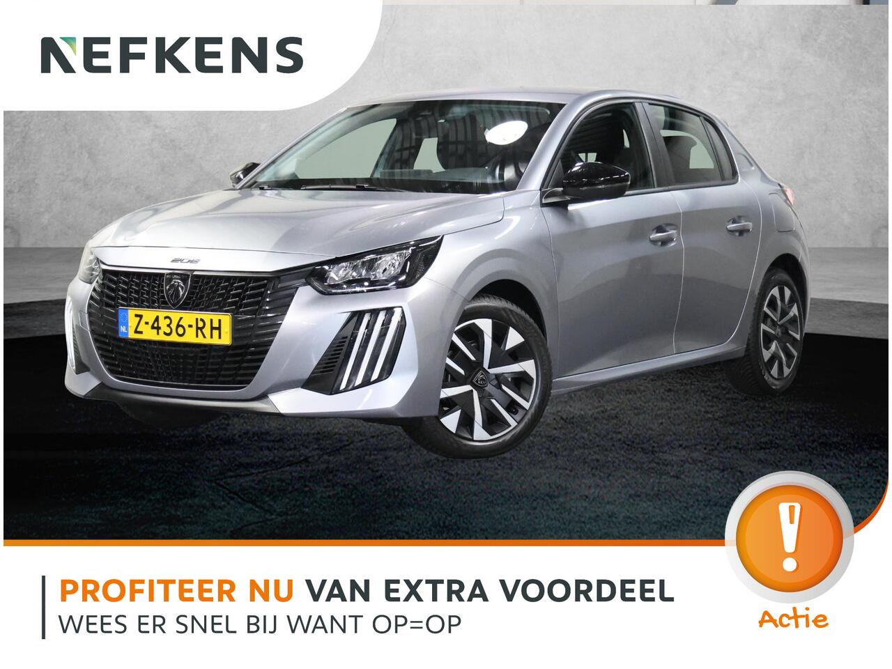 Peugeot 208 1.2 75PK Active | AppleCarplay/Android Auto | Airco | Navigatie | FULL LED | Lederen Stuurwiel | Cruise Control | DAB Radio | Isofix |