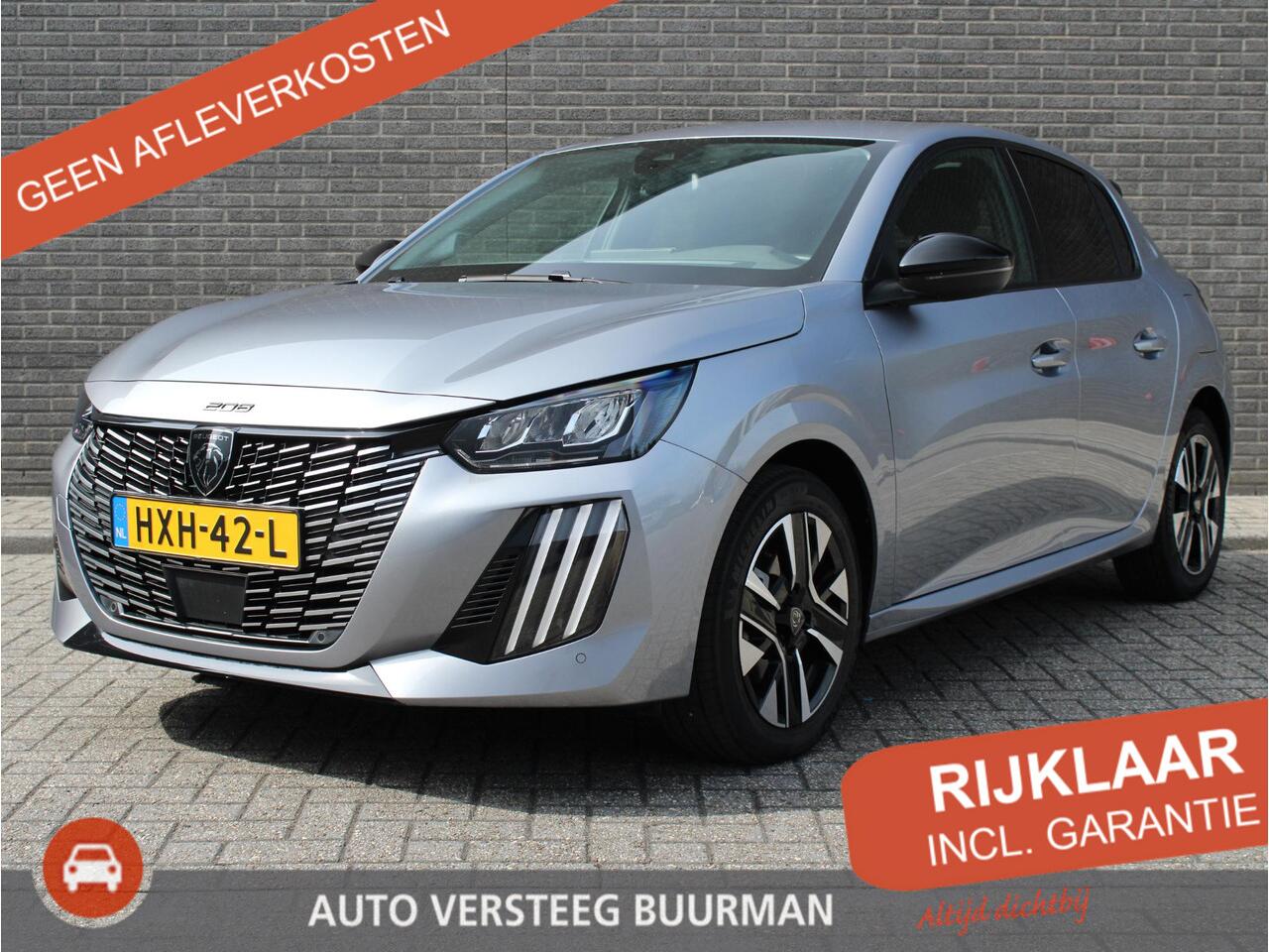 Peugeot 208 Hybrid 100 e-DCS6 Allure Automaat, Navigatie, Applecarpl./Andr. Auto, Keyless entry/Start
