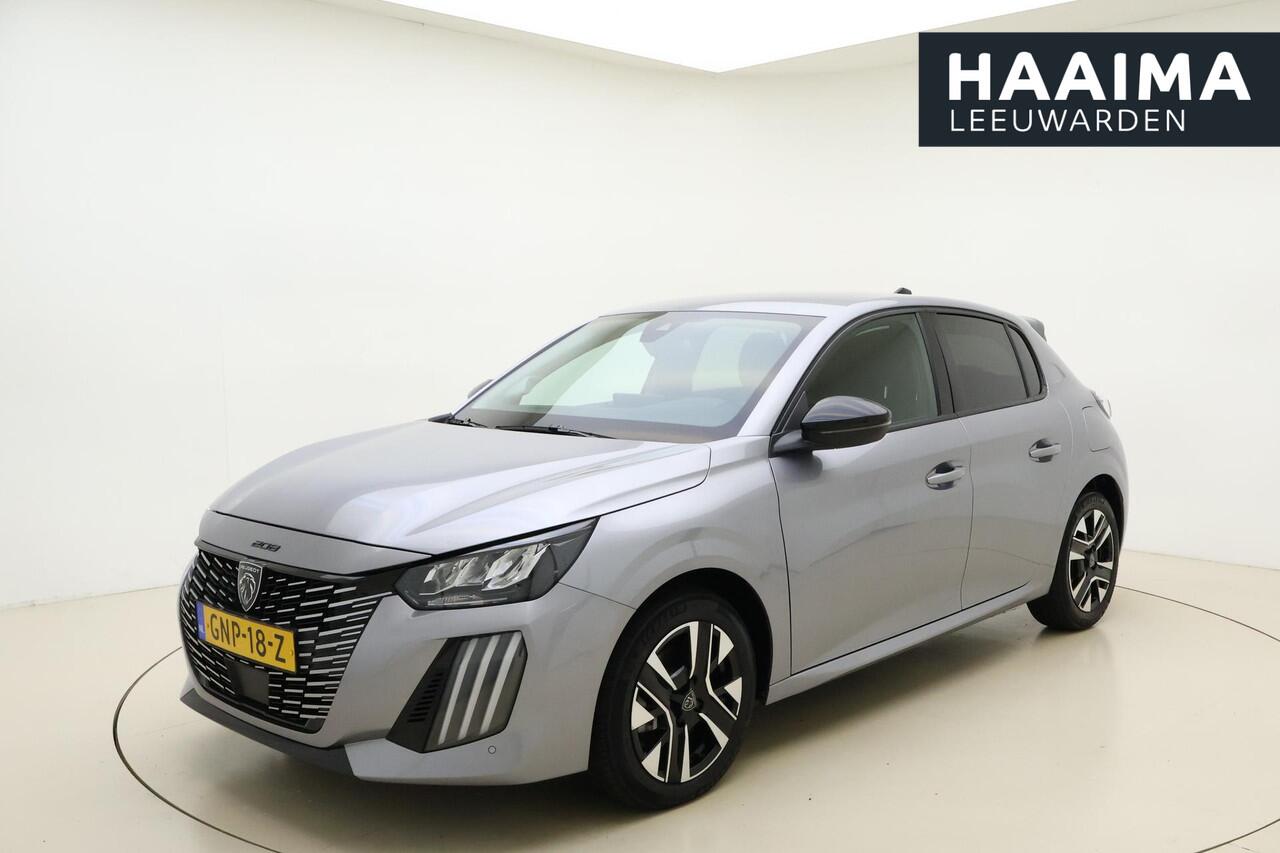 Peugeot 208 Hybrid e-DCS6 Allure 100 PK | Automaat | Parkeersensor rondom | Camera | Mirror Screen | Adaptieve Cruise Control | Airco | 1e eigenaar