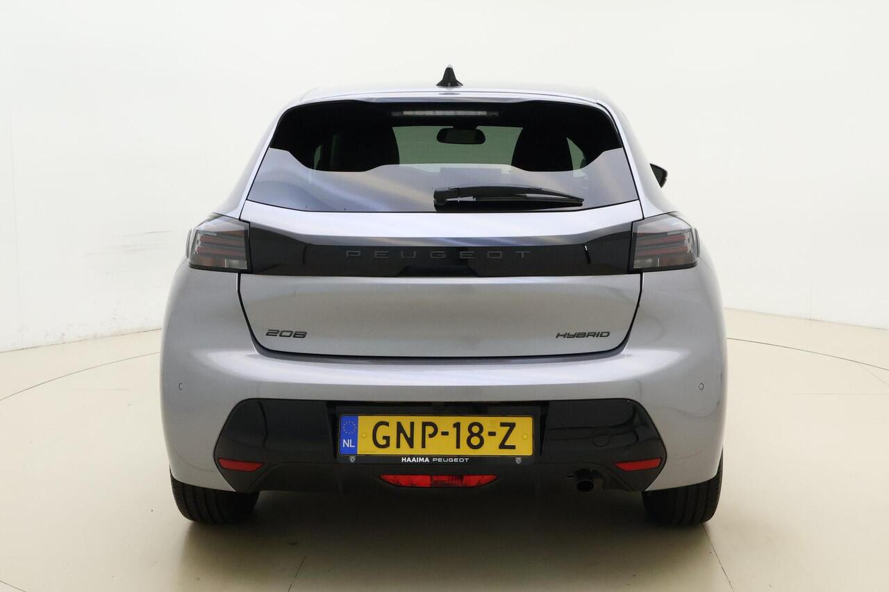 Peugeot 208 Hybrid e-DCS6 Allure 100 PK | Automaat | Parkeersensor rondom | Camera | Mirror Screen | Adaptieve Cruise Control | Airco | 1e eigenaar